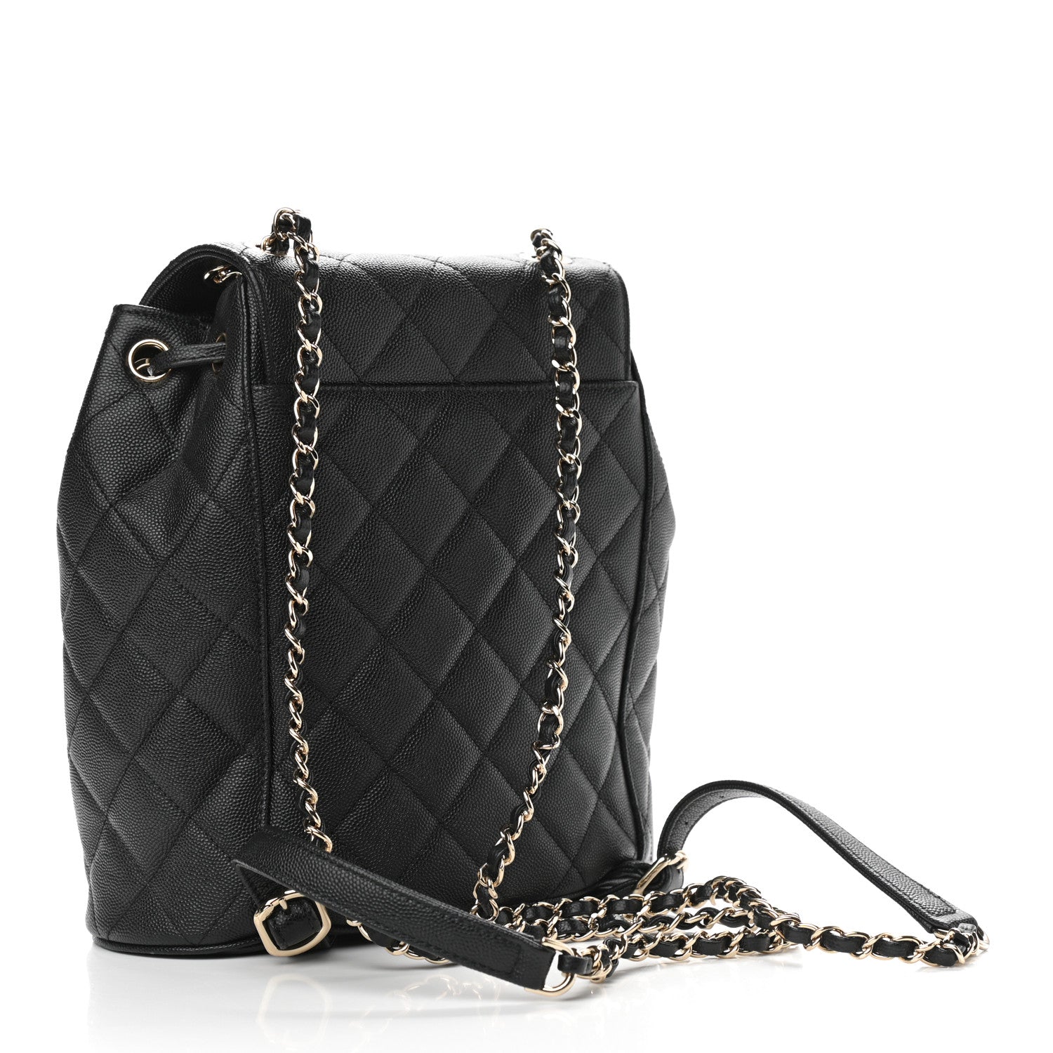 Chanel Caviar Quilted Backpack Bag Black 3 of 9