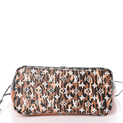 Louis Vuitton Monogram Giant Jungle Neverfull MM Black 14 of 14