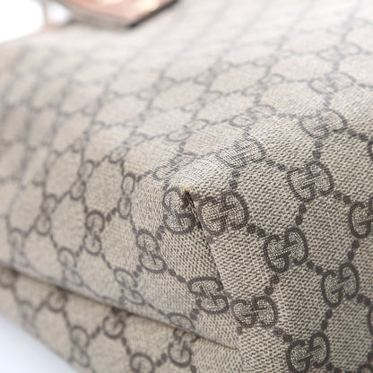 Gucci GG Plus Monogram Medium Signature Web Loop Tote Brown 9 of 13