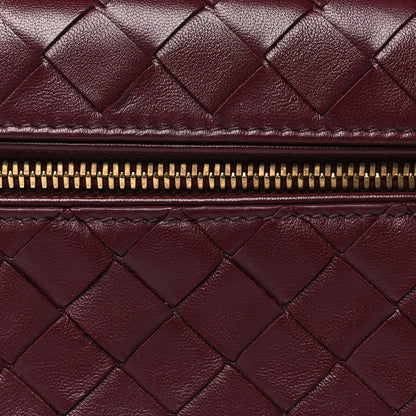 Bottega Veneta Calfskin Intrecciato Bang Bang Vanity Case Barolo 8 of 10