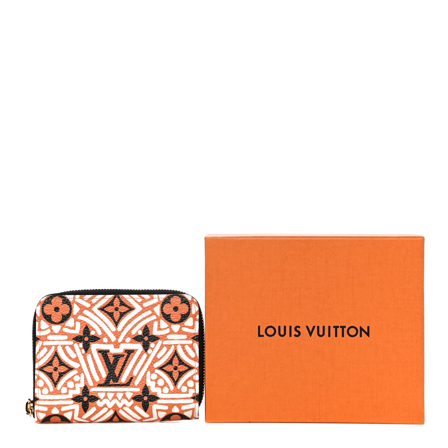 Louis Vuitton Monogram Giant Crafty Zippy Coin Purse Creme Caramel 9 of 9