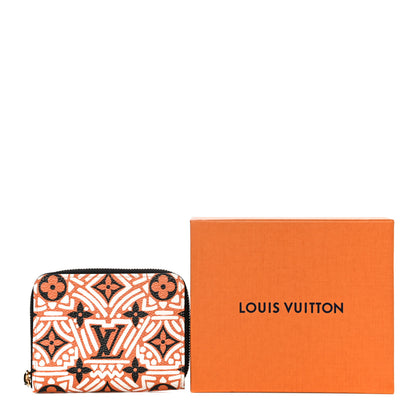 Louis Vuitton Monogram Giant Crafty Zippy Coin Purse Creme Caramel 9 of 9