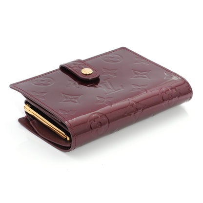 Louis Vuitton Vernis French Purse Wallet Rouge Fauviste 3 of 6