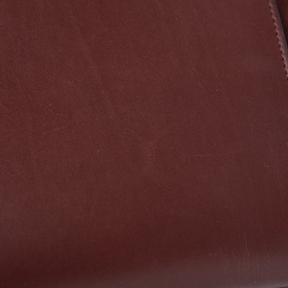 Celine Smooth Calfskin Suede Large Trapeze Burgundy 7 of 21