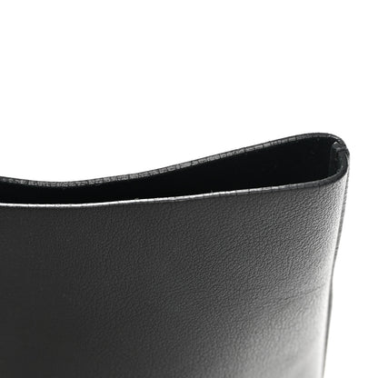 Saint Laurent Calfskin Large Shopping Tote Black 18 of 20