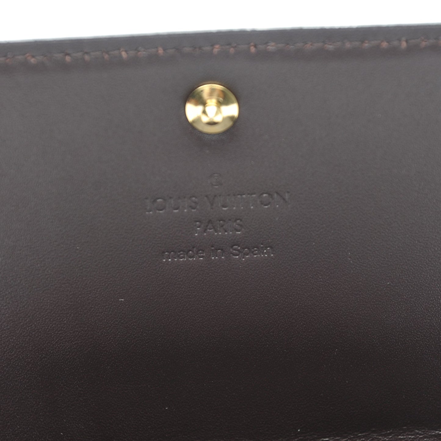 Vernis Business Card Holder Amarante