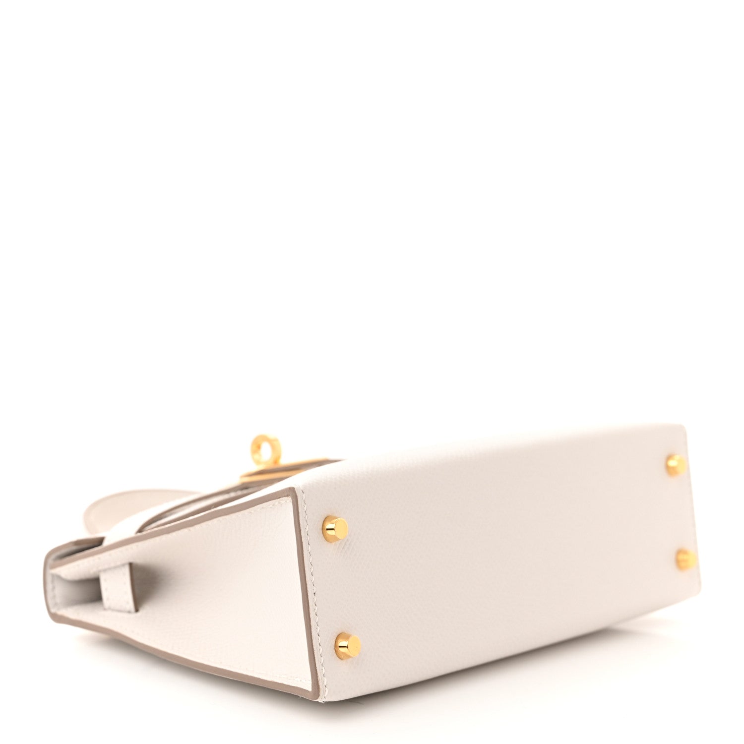 Hermes Epsom Mini Kelly Sellier 20 Gris Pale 4 of 11