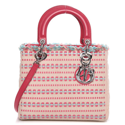 Christian Dior Tweed Medium Lady Dior Multicolor 1 of 9