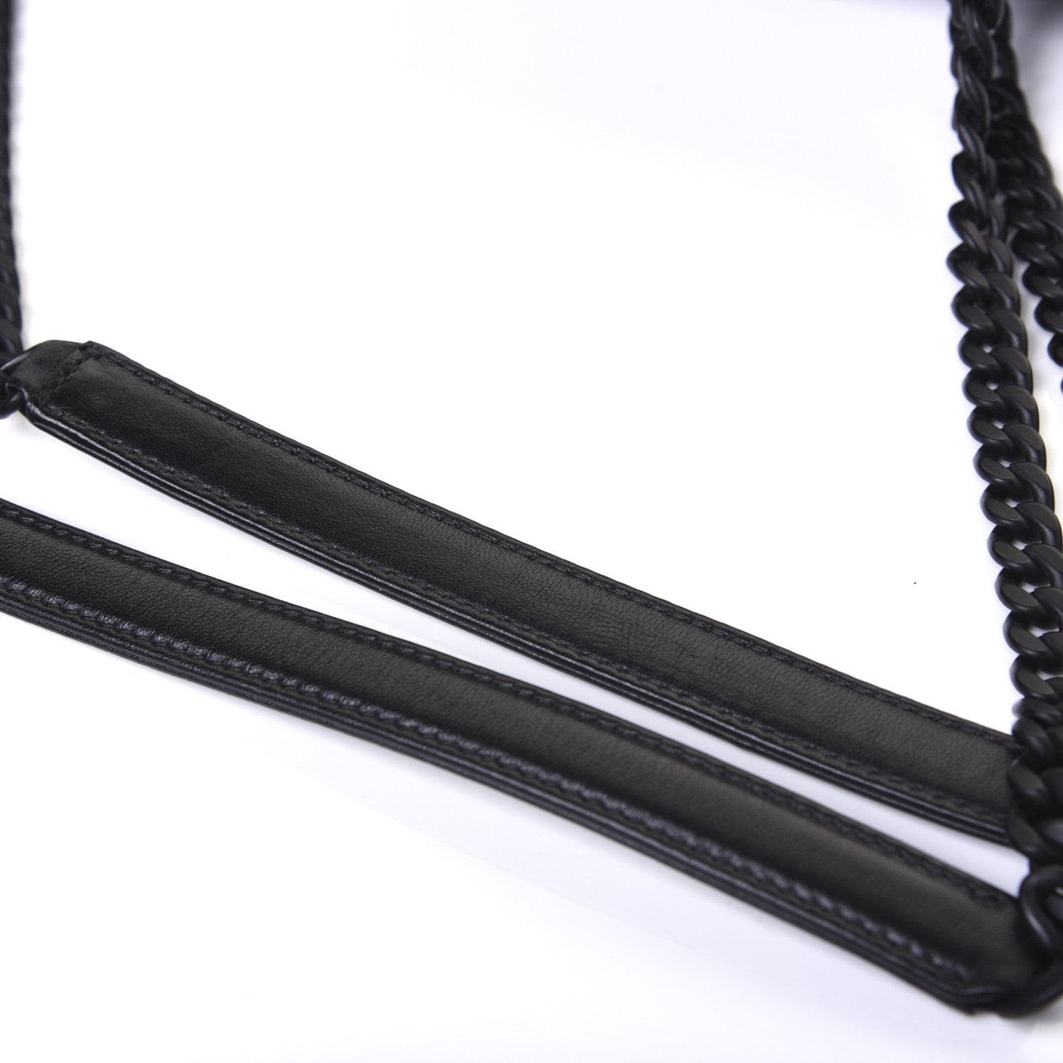 Prada Nappa Triangle Stitched Large Spectrum Bag Black 18 of 18