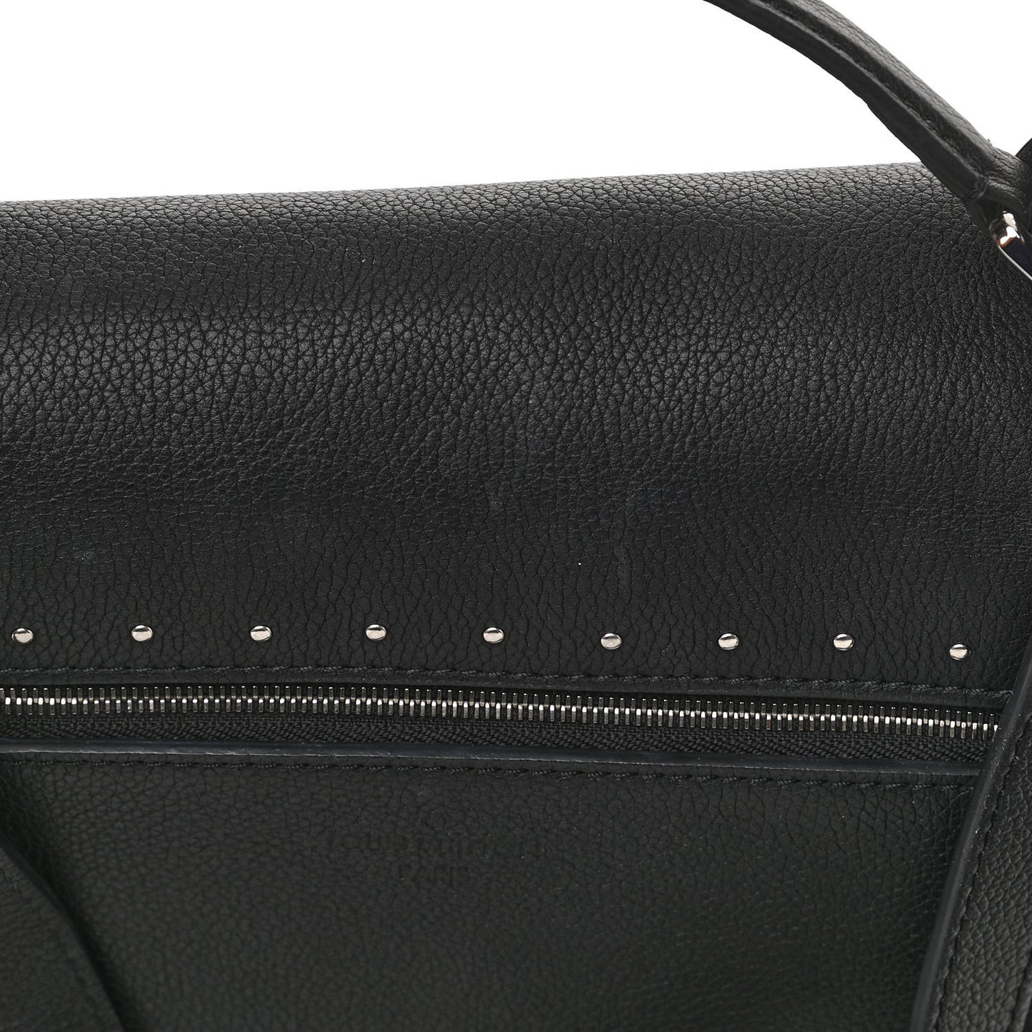 Soft Calfskin My Lockme Studs Black