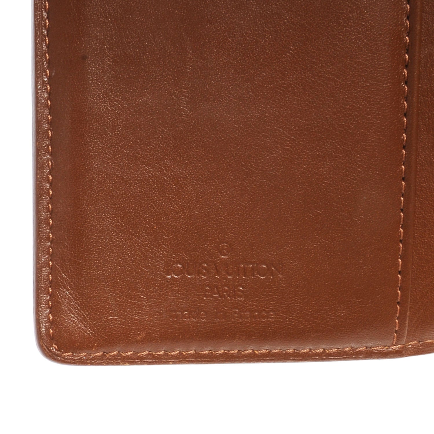 Louis Vuitton Vernis French Purse Wallet Bronze 5 of 7