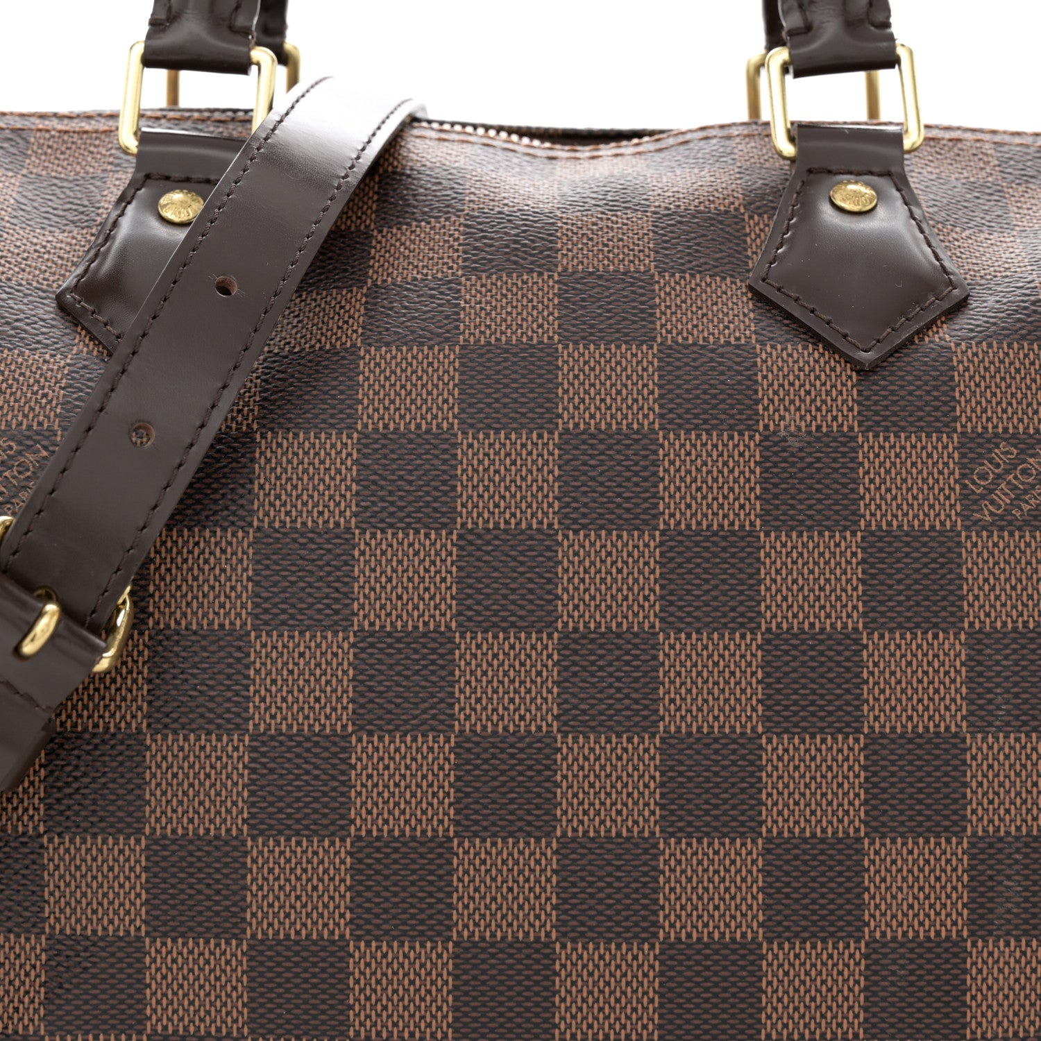 Louis Vuitton Damier Ebene Speedy Bandouliere 30 8 of 13