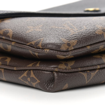 Louis Vuitton Monogram Twice Pochette Black 10 of 12