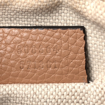 Gucci Pebbled Calfskin Small Soho Disco Bag Rose Beige 7 of 12