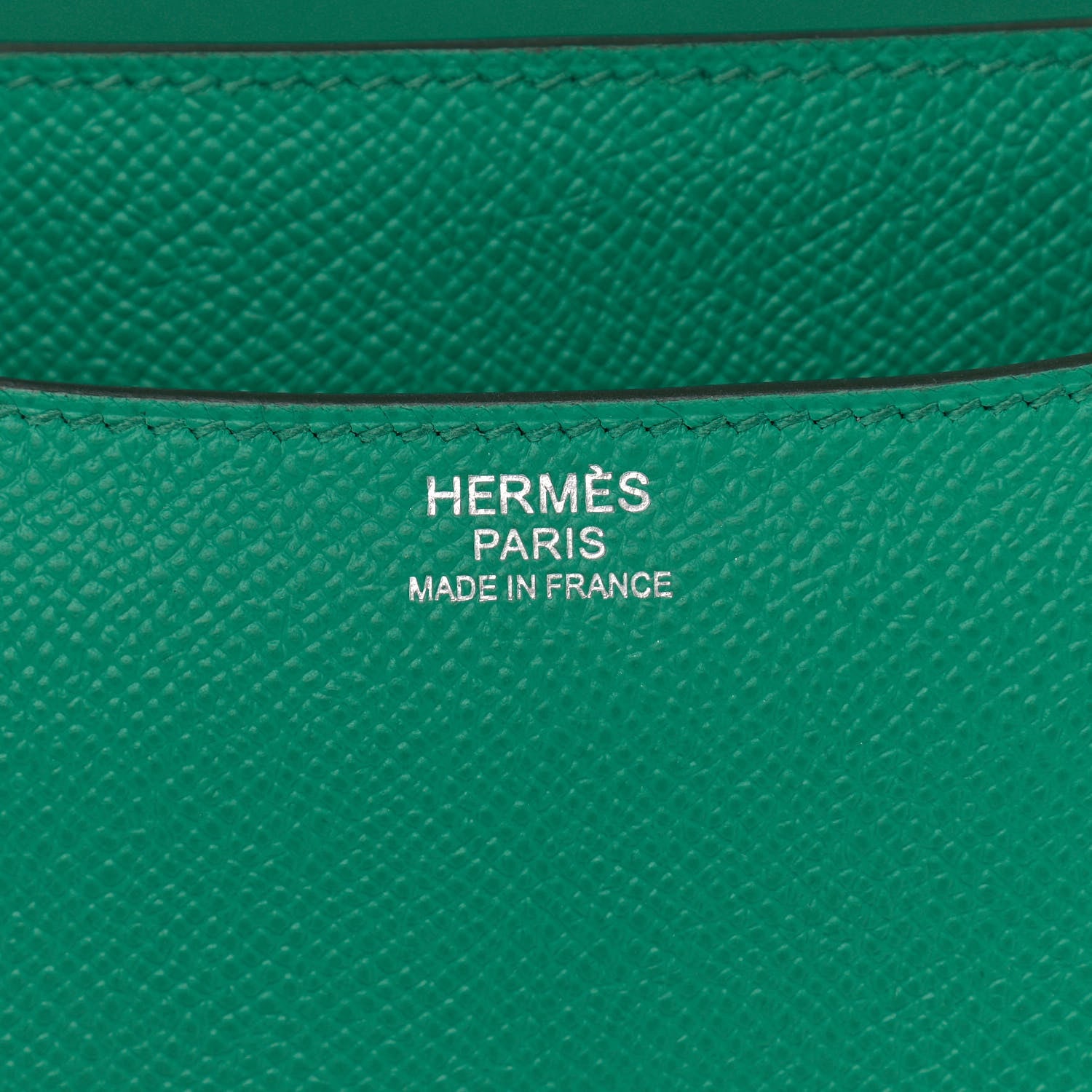 Hermes Epsom Enamel Constance 24 Vert Jade Bleu Brume 6 of 9