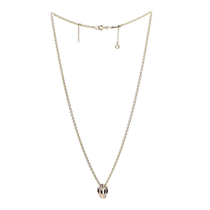 Cartier 18K Pink Yellow White Gold Trinity Pendant Necklace 5 of 14