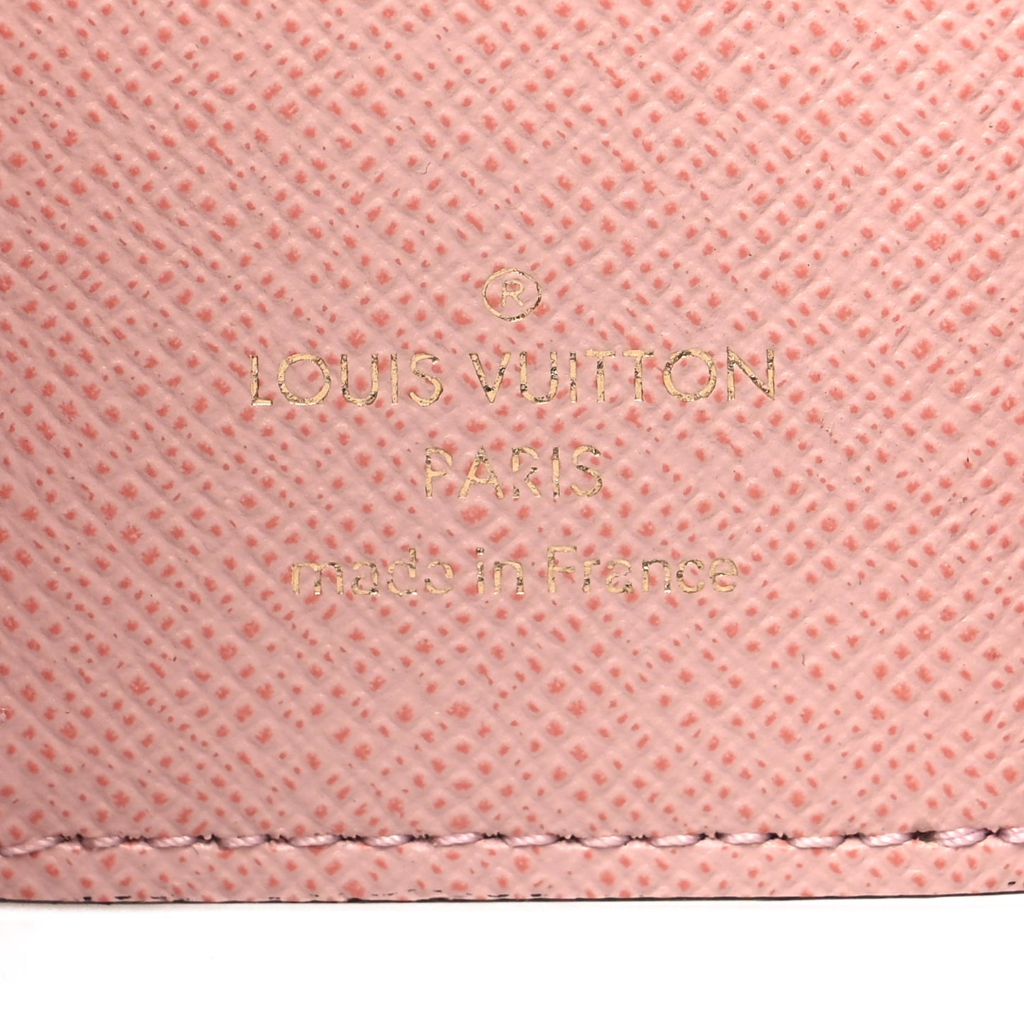 Monogram Zoe Wallet Rose Ballerine