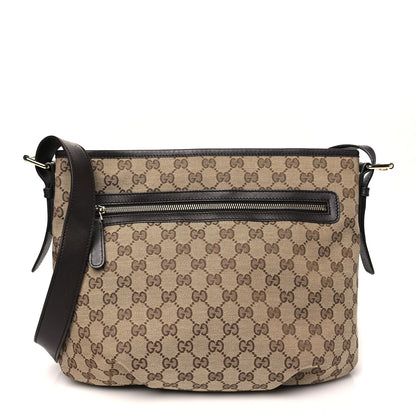 Gucci Monogram Messenger Bag Dark Brown 1 of 10