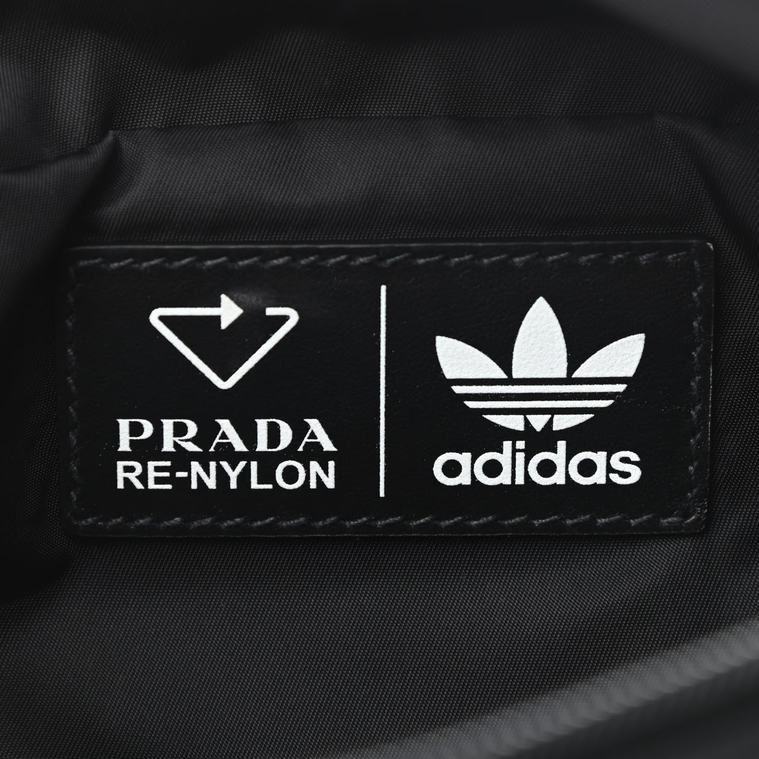 Prada X ADIDAS Re-Nylon Belt Bag Black 6 of 10