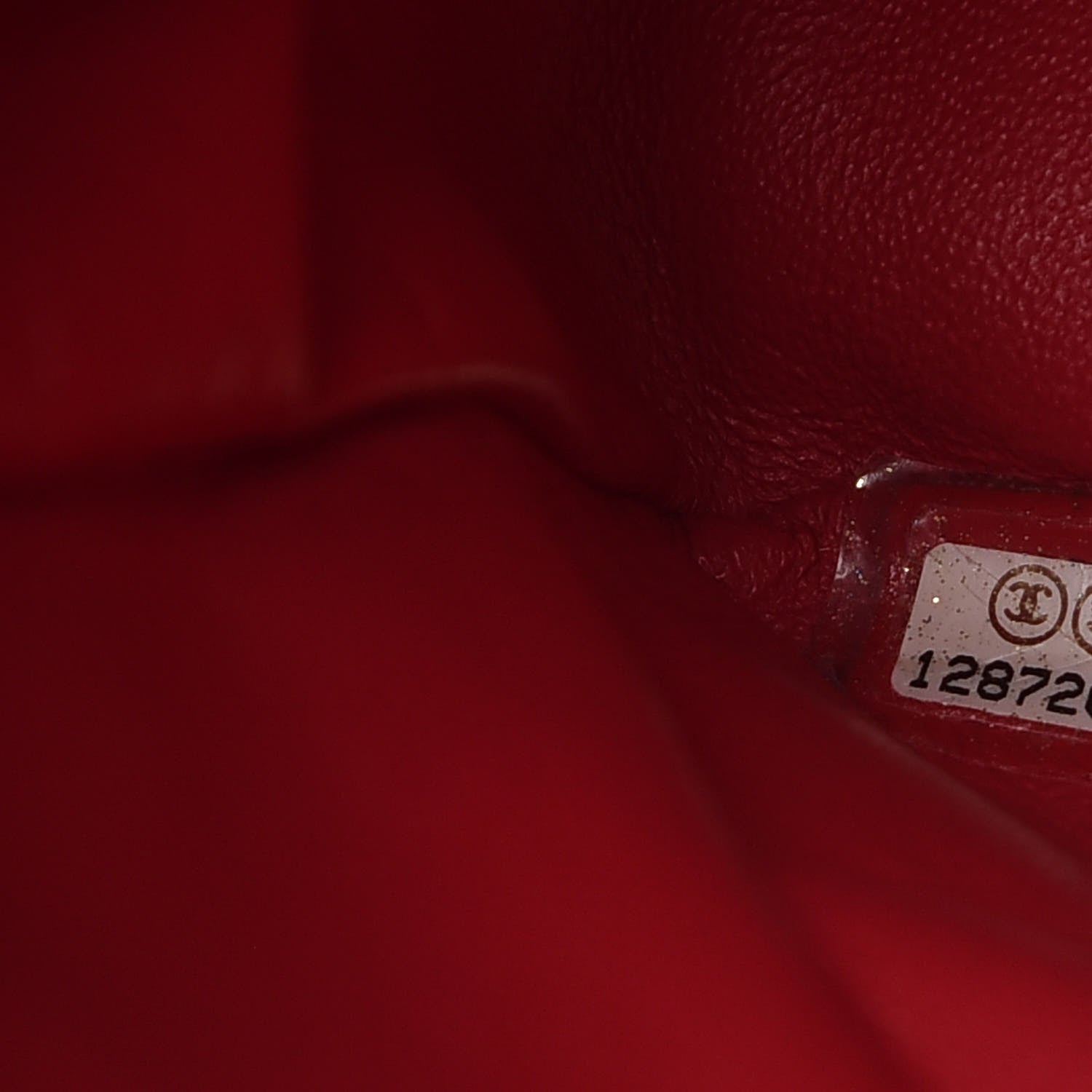Chanel Washed Caviar Quilted Maxi Single Flap Fuchsia 8 of 10