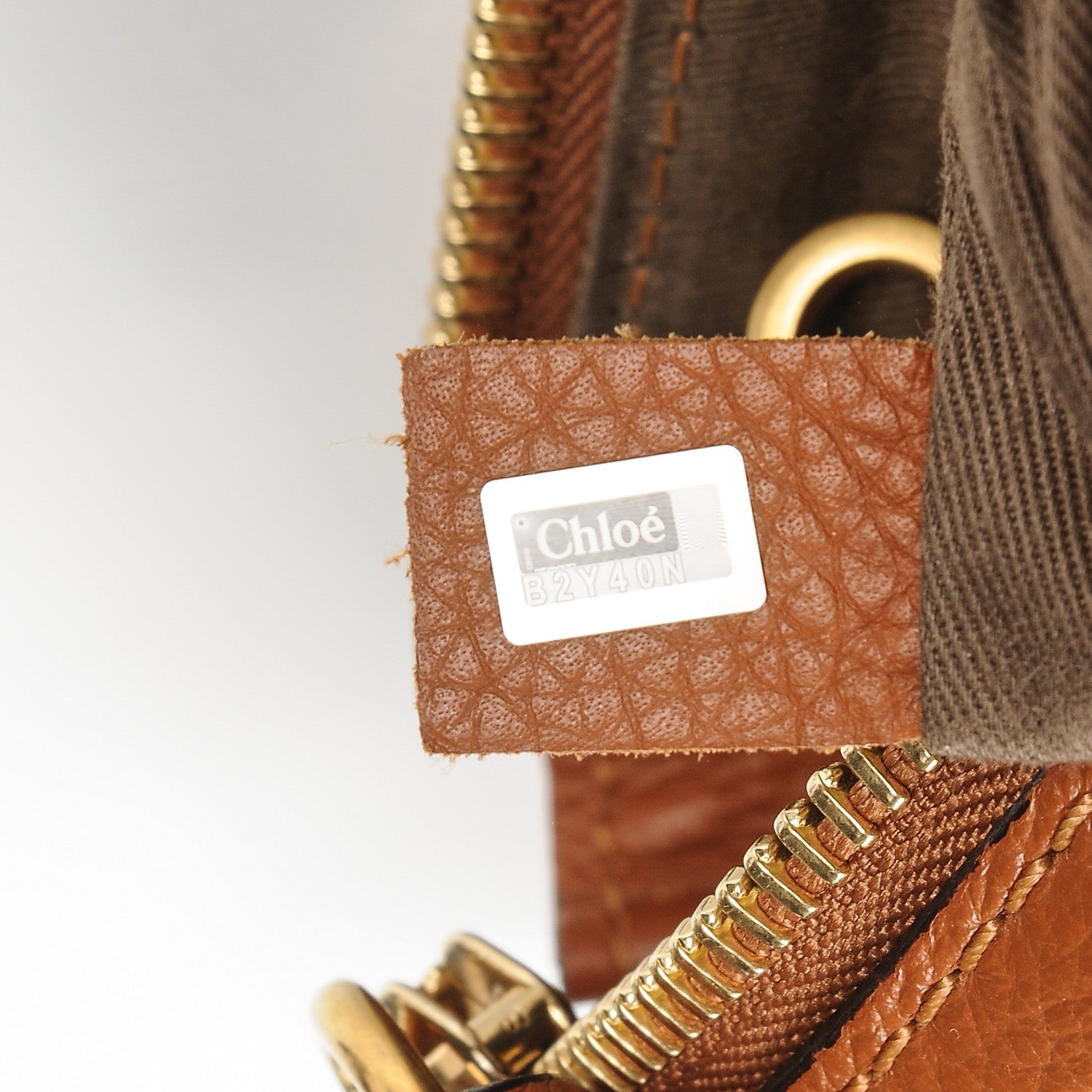 Chloe Calfskin Medium Marcie Satchel Tan 8 of 8