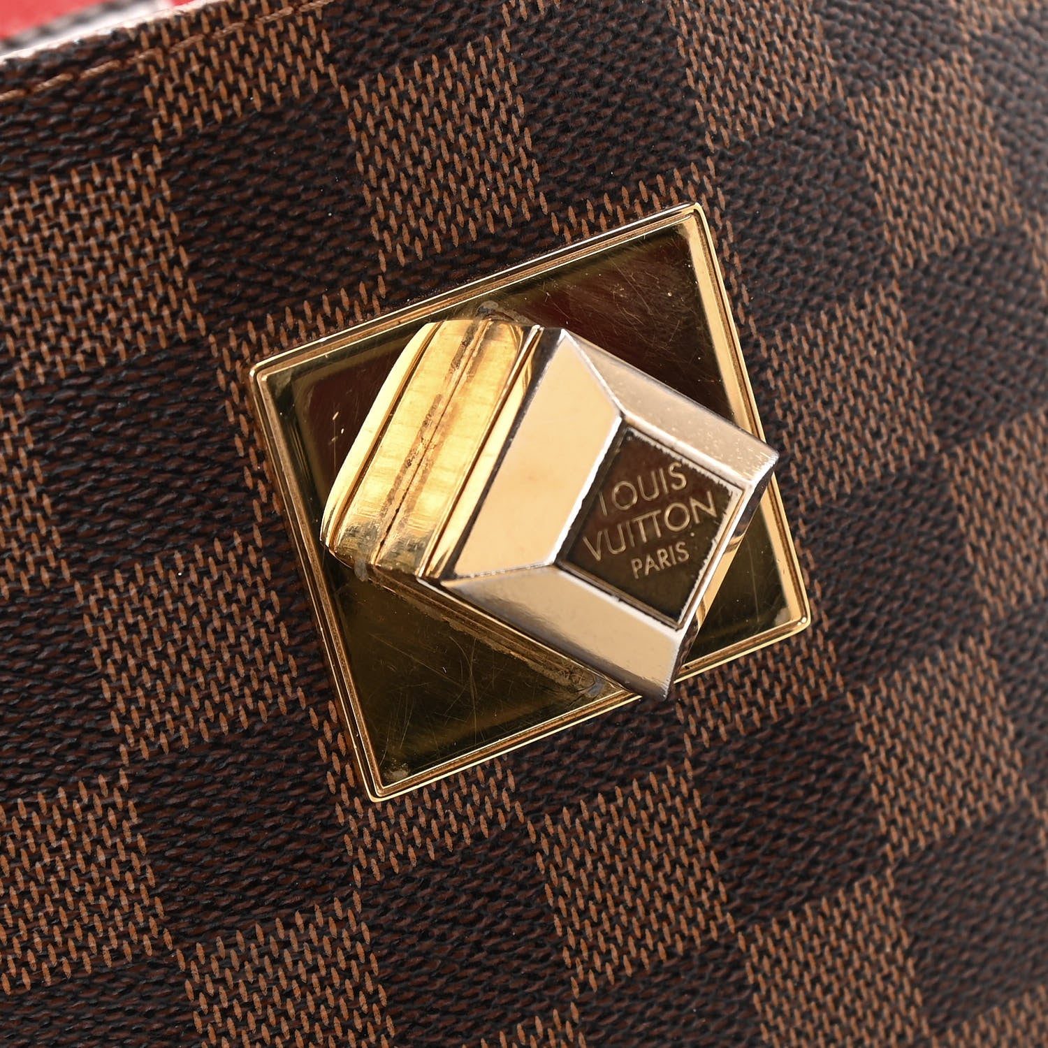 Louis Vuitton Damier Ebene Bergamo PM 13 of 16