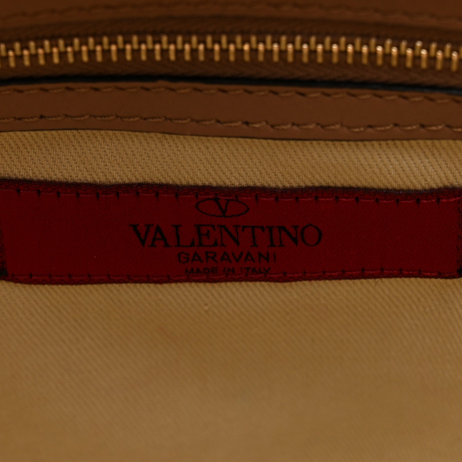 Valentino Garavani Vitello Rockstud Double Handle Tote Alpaca 6 of 9