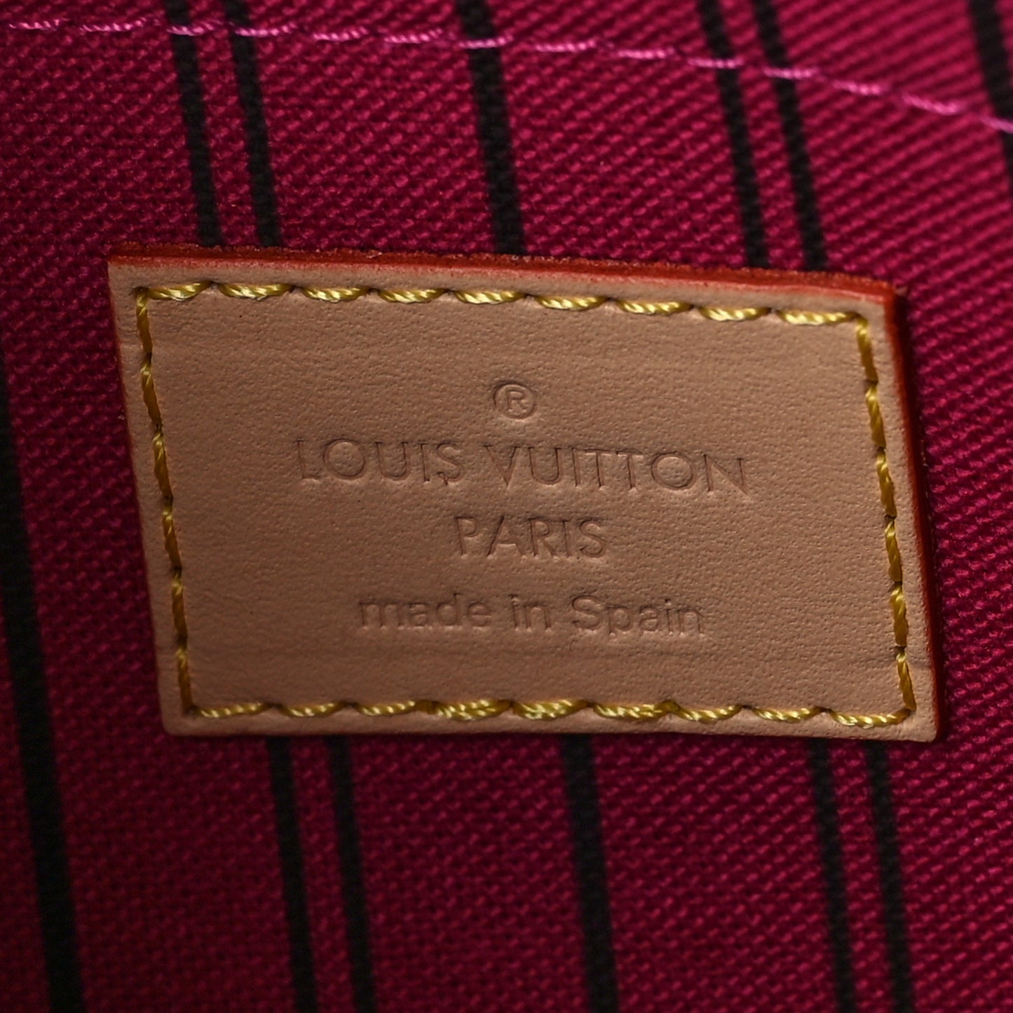 Monogram Neverfull MM GM Pochette Pivoine