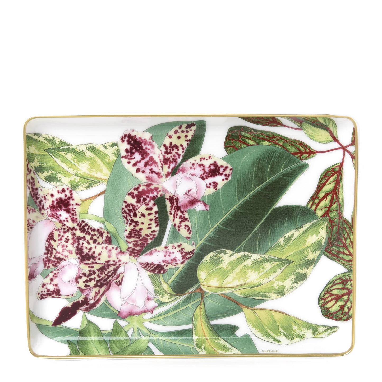 Porcelain Small Passifolia Tray N°1