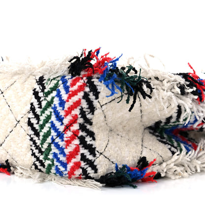 Chanel Tweed Quilted Embellished 2.55 Reissue 225 Flap White Multicolor 17 of 25