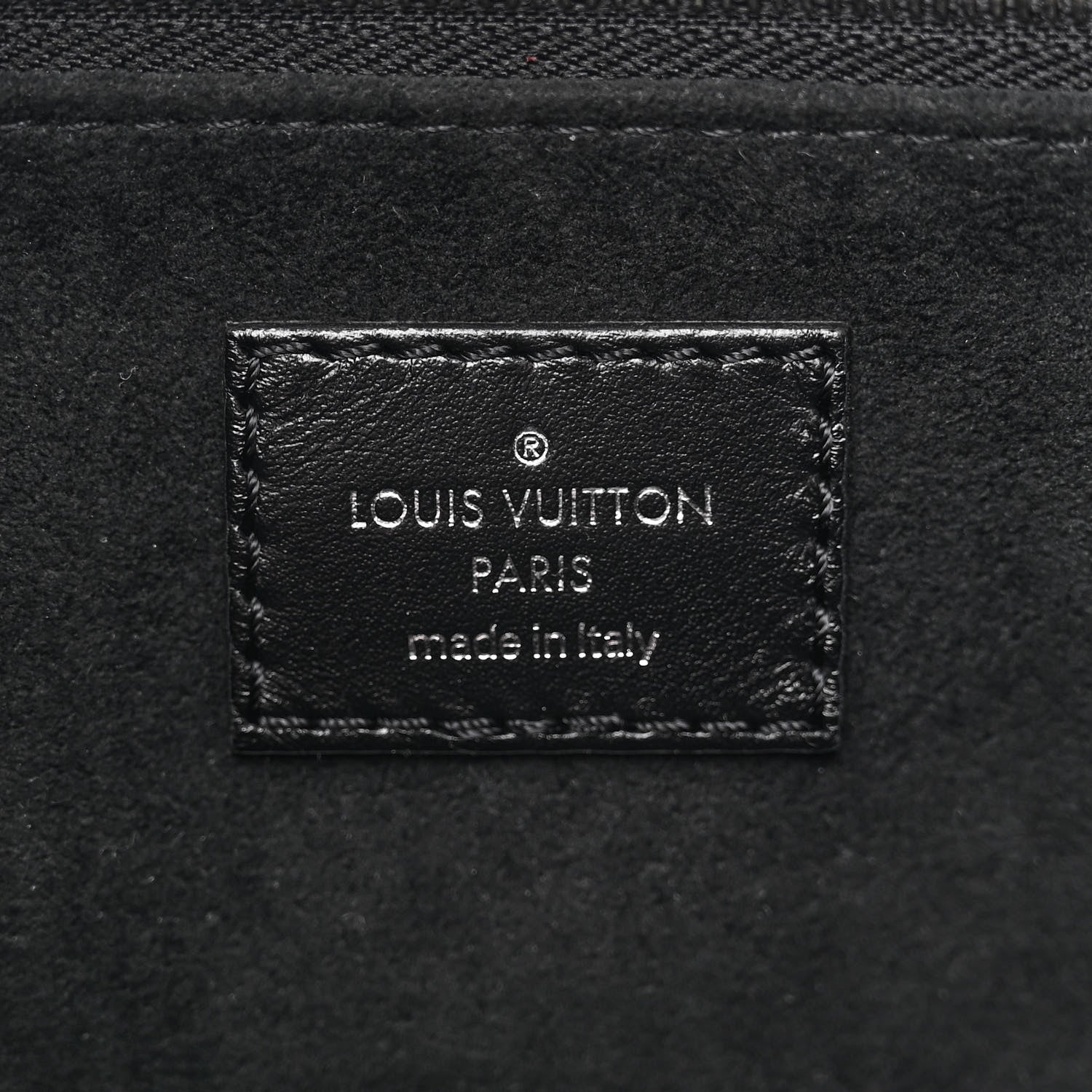 Louis Vuitton Lambskin CarryAll Cargo Vibe PM Black 6 of 9