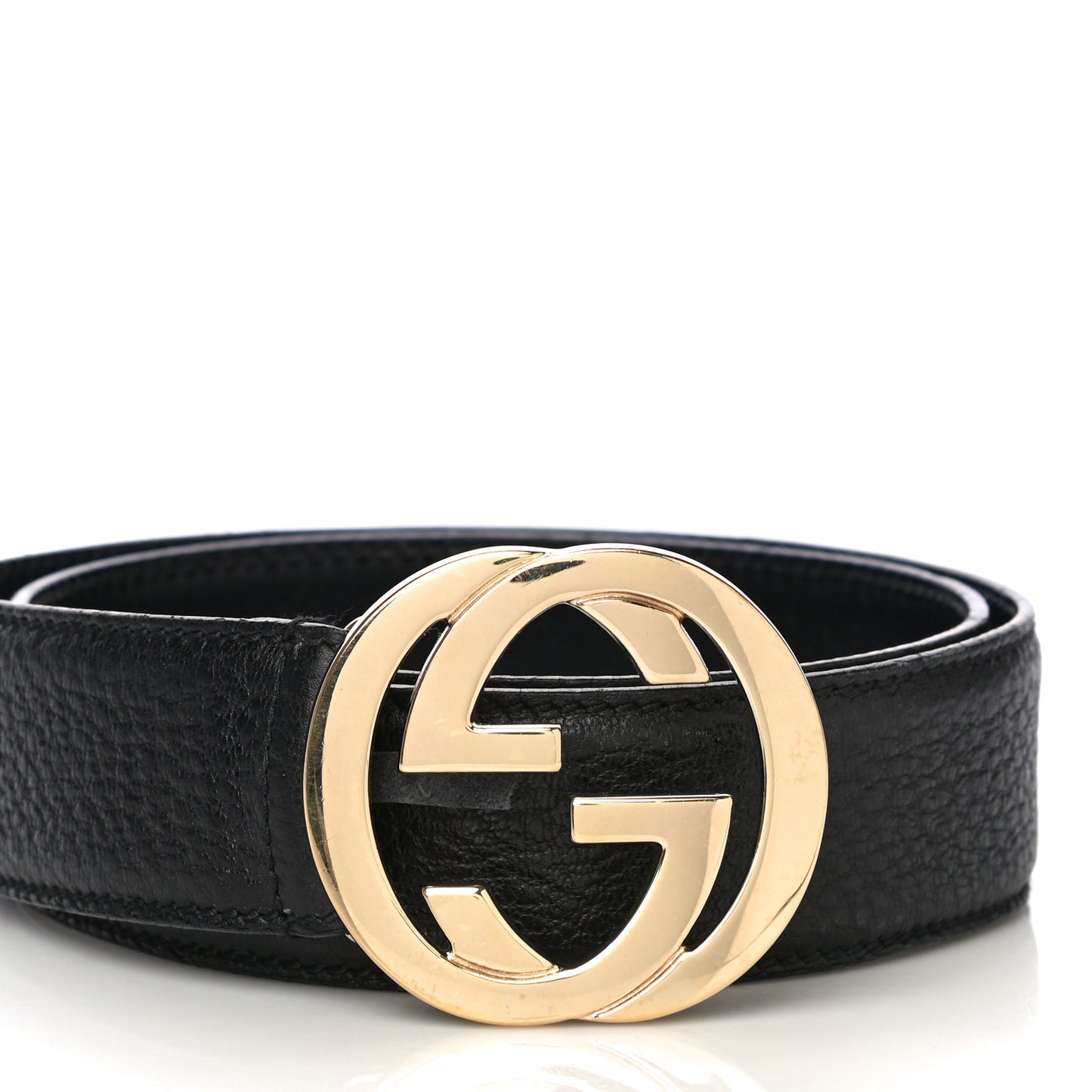 Calfskin Interlocking G 40mm Belt 85 34 Black