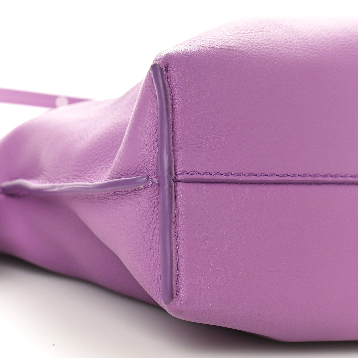 Loewe Calfskin Mini Flamenco Knot Bag Purple 8 of 10