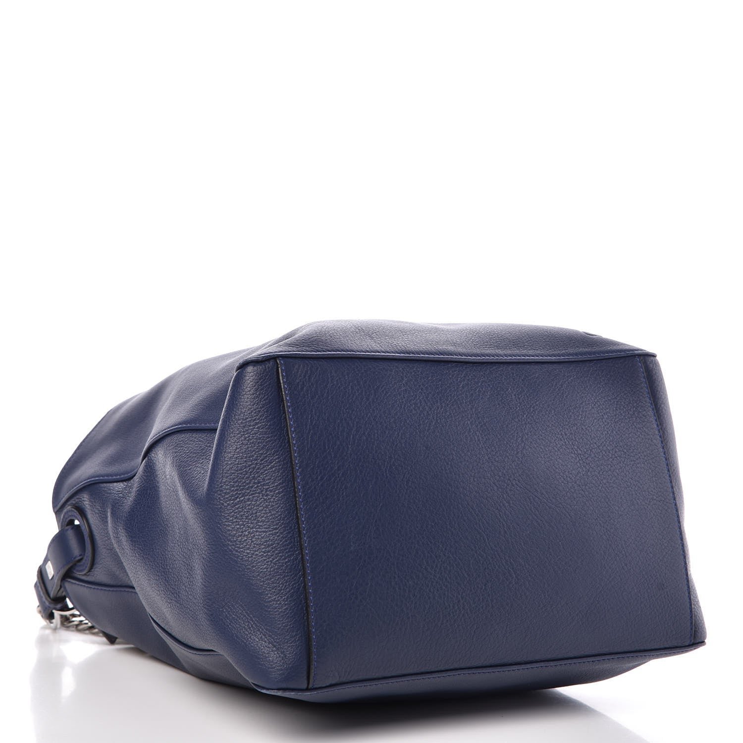Loewe Calfskin V Bucket Bag Blue 6 of 12