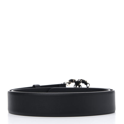 Chanel Lambskin CC Chain Belt 85 34 Black 2 of 6