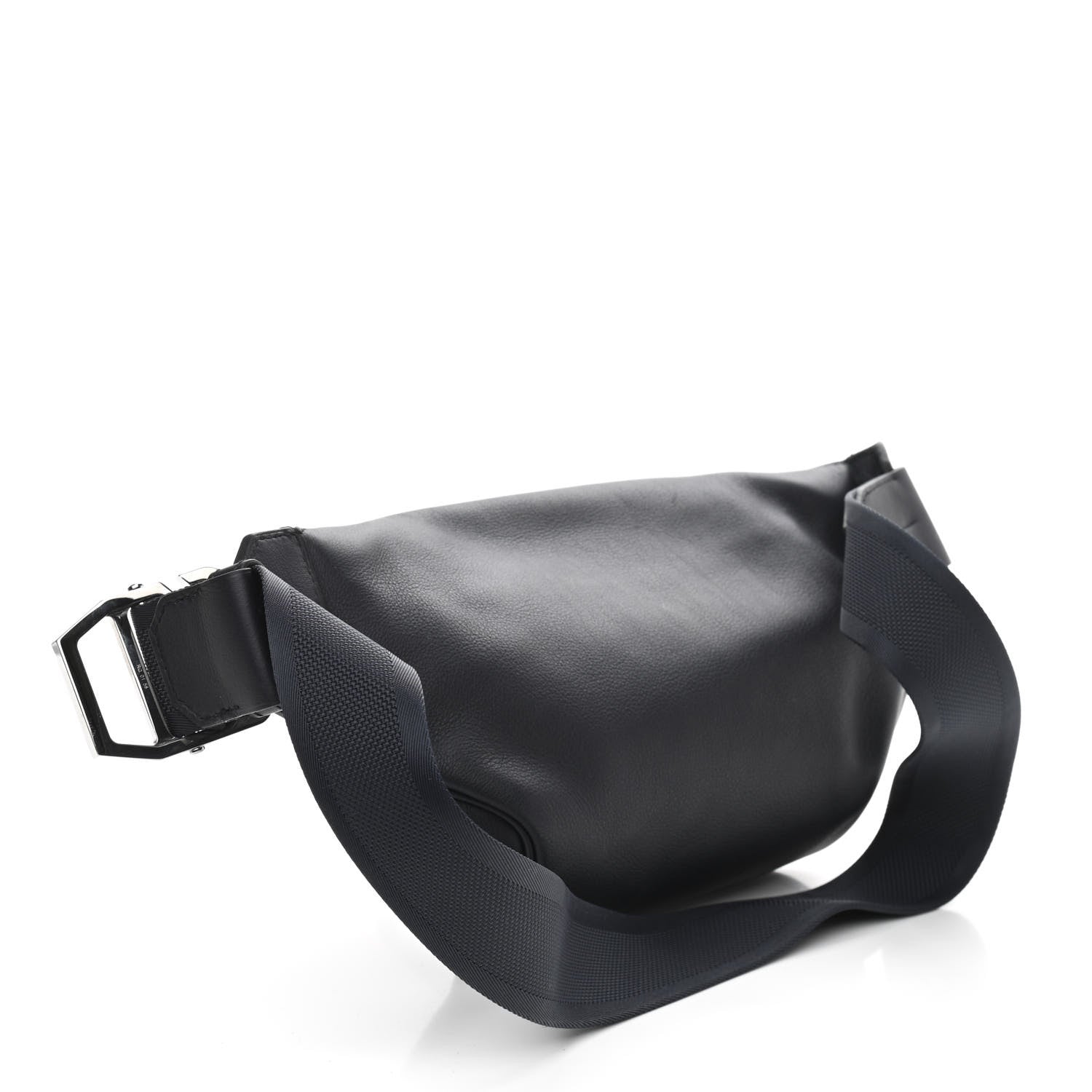 Hermes Taurillon Cristobal Cityslide Belt Bag Bleu Indigo Bleu Electrique 3 of 12