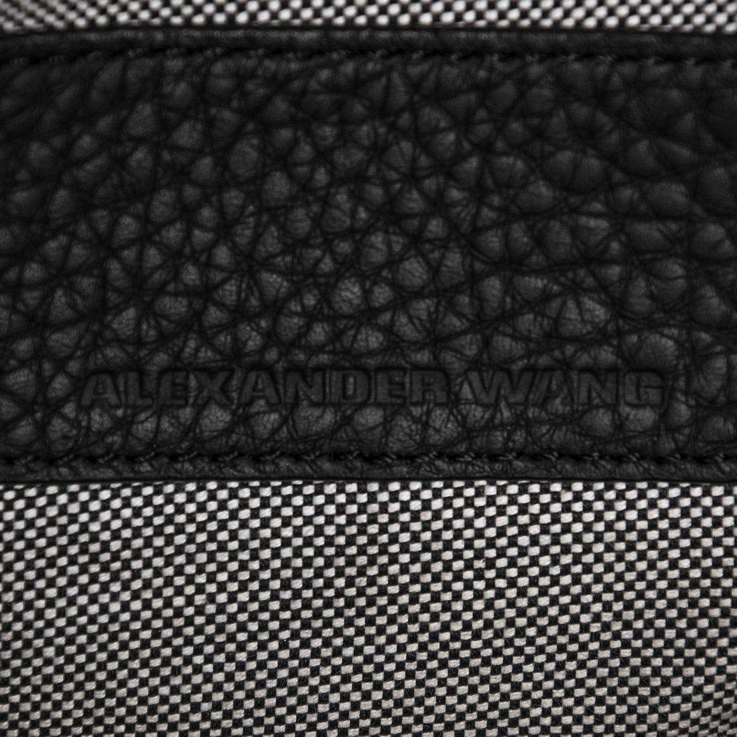Pebbled Lambskin Rockie Black Matte Black Hardware
