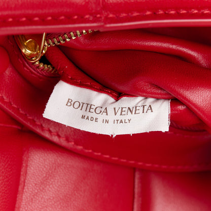 Bottega Veneta Nappa Maxi Intreccio Padded Cassette Crossbody Bag Dark Red 7 of 12
