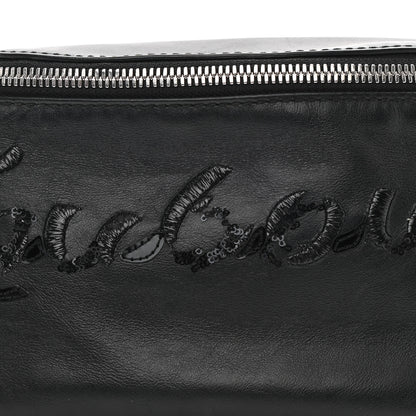 Christian Louboutin Calfskin Marie Jane Belt Bag Black 7 of 9