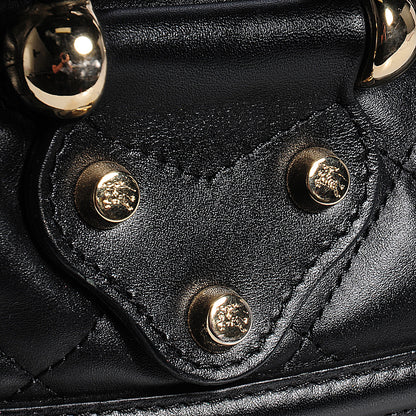 Burberry Quilted Calfskin Large Manor Tote Black 10 of 11