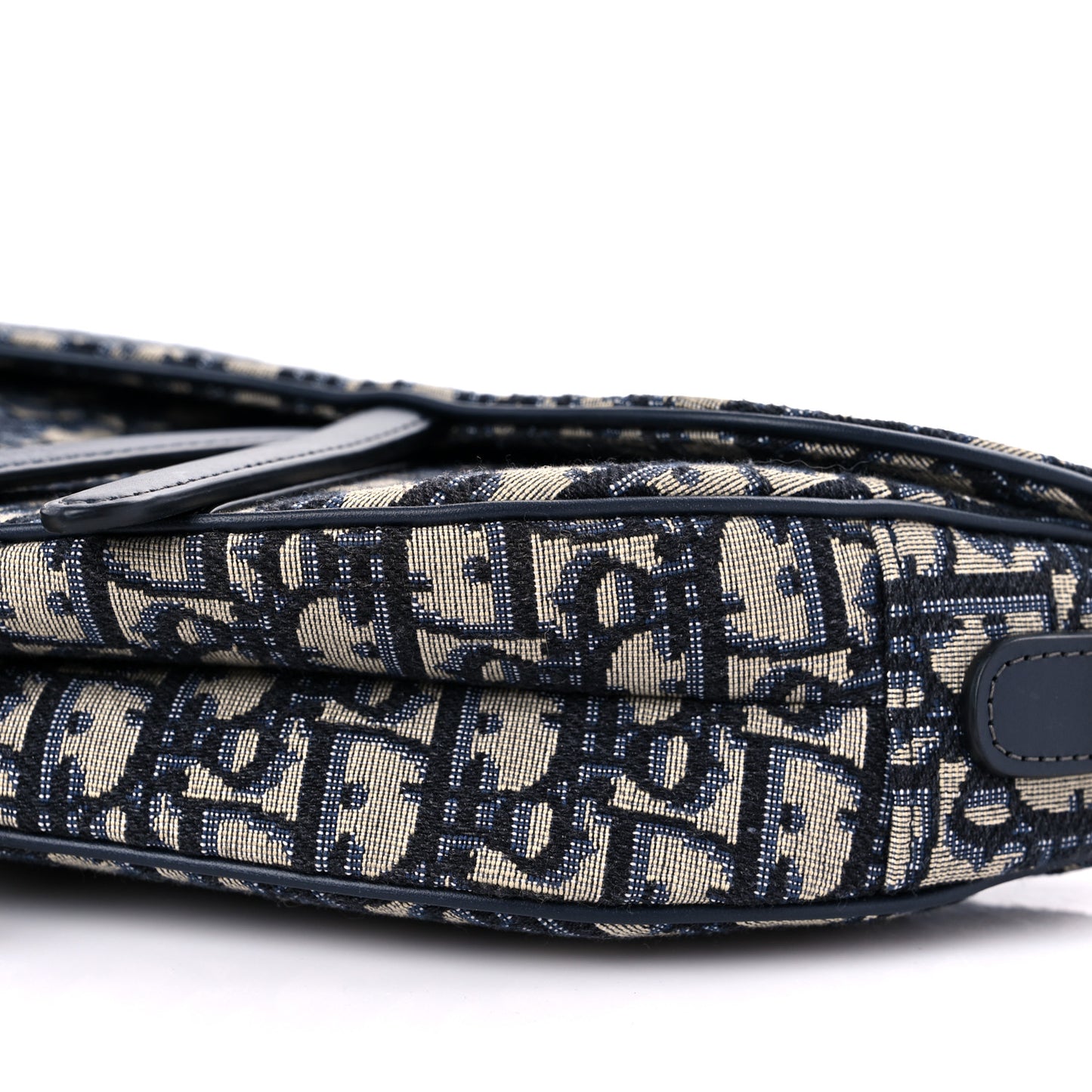 Oblique Saddle Bag Blue