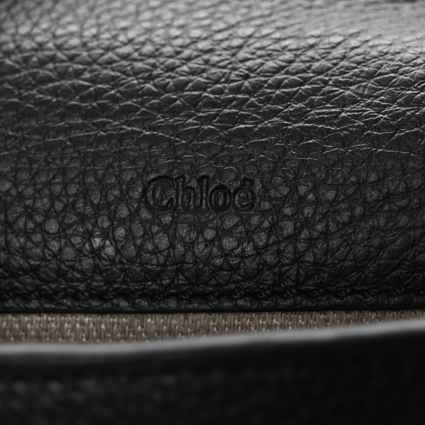 Calfskin Nano Marcie Saddle Bag Black