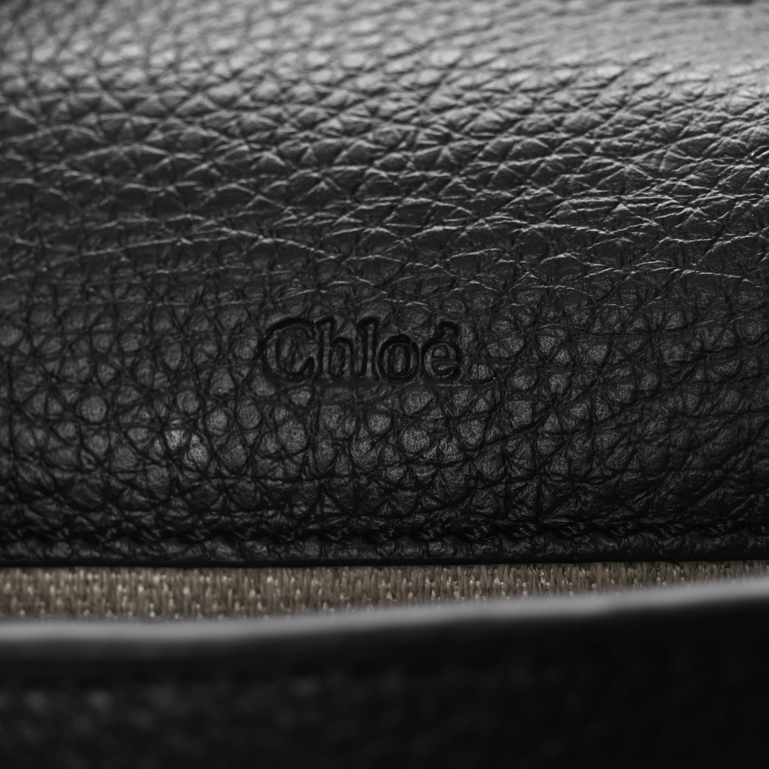 Chloe Calfskin Nano Marcie Saddle Bag Black 6 of 12