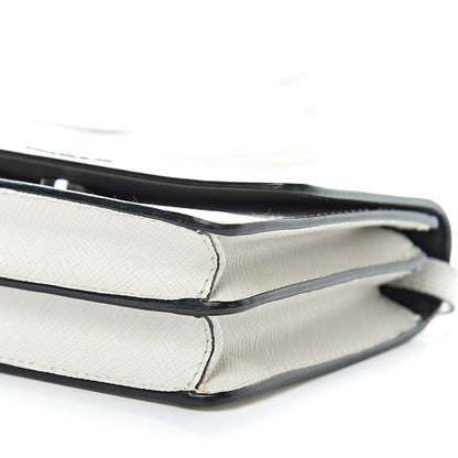 Prada Saffiano Lux Small Crossbody Talco 10 of 10