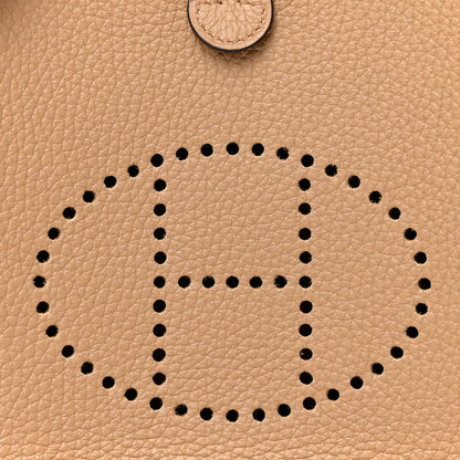 Hermes Taurillon Clemence Evelyne TPM Biscuit 7 of 11