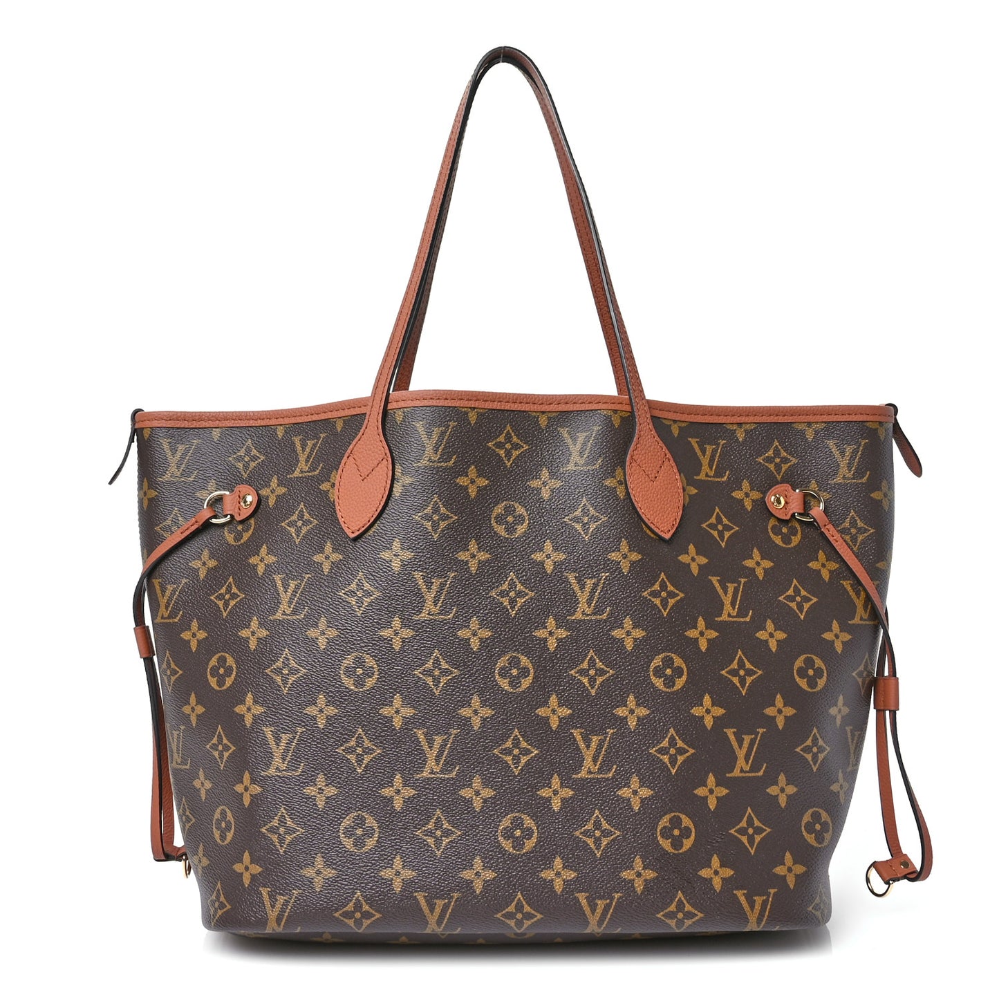 Monogram Calfskin Neo Neverfull Inside Out MM Tan