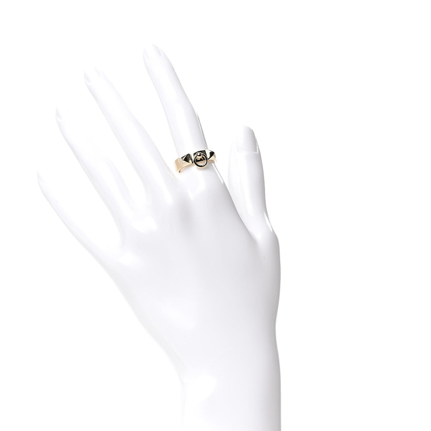 18K Yellow Gold PM Collier De Chien Ring 52 6