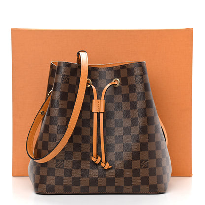 Louis Vuitton Damier Ebene Neonoe MM Safran 11 of 11