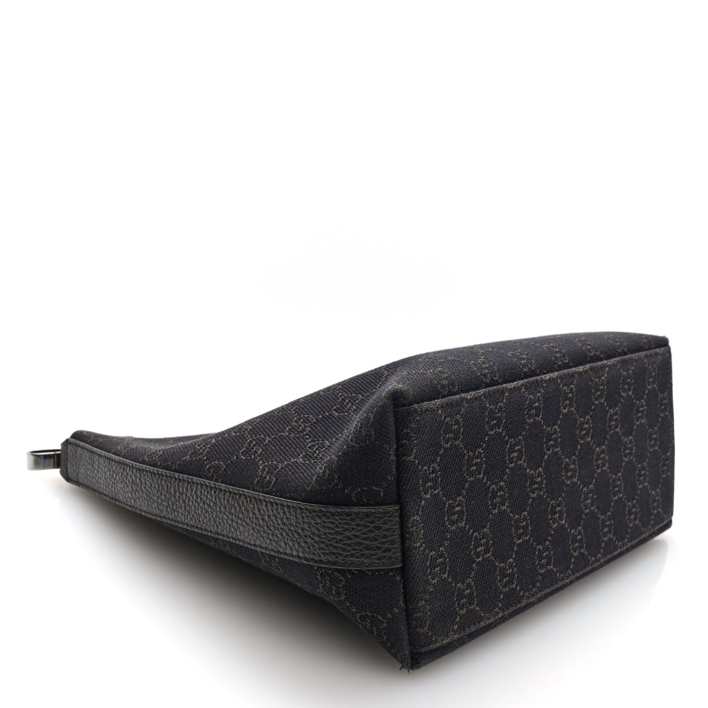 Denim Monogram Hobo Dark Brown