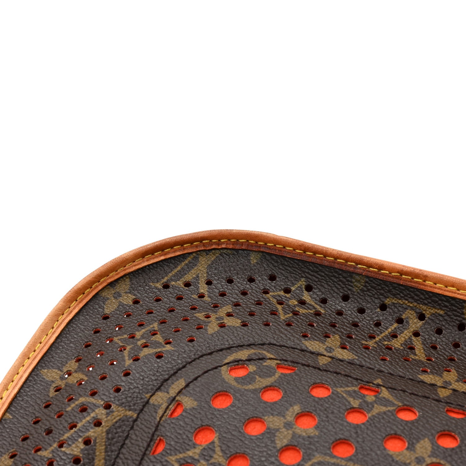 Louis Vuitton Monogram Perforated Musette Orange 11 of 20